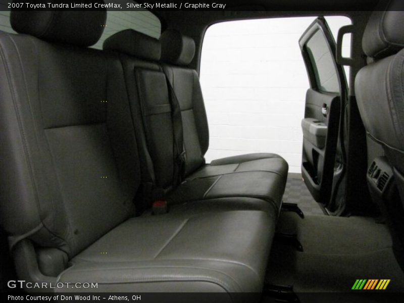 Silver Sky Metallic / Graphite Gray 2007 Toyota Tundra Limited CrewMax
