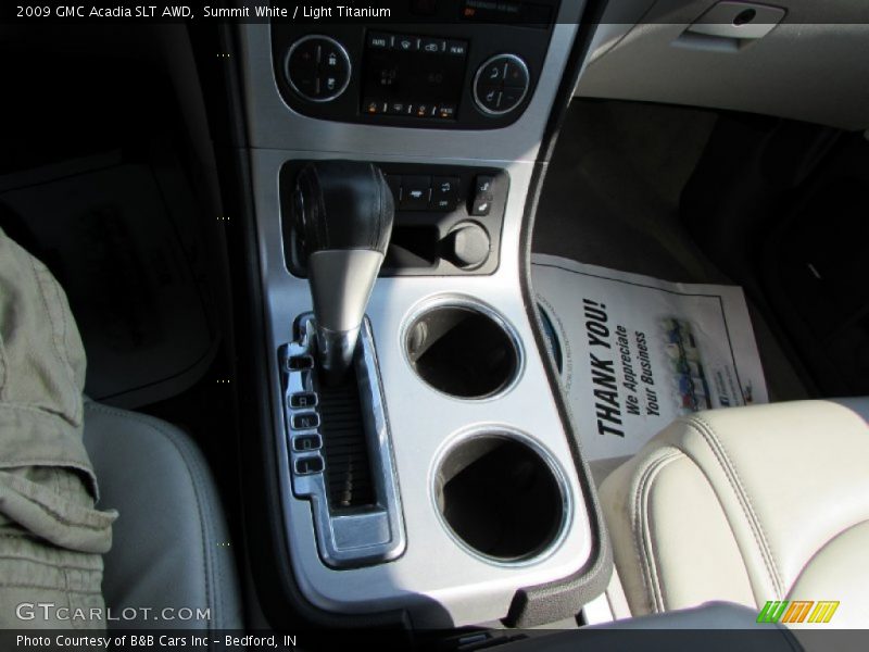 Summit White / Light Titanium 2009 GMC Acadia SLT AWD