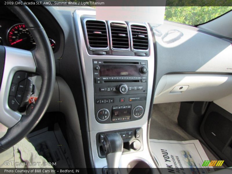Summit White / Light Titanium 2009 GMC Acadia SLT AWD