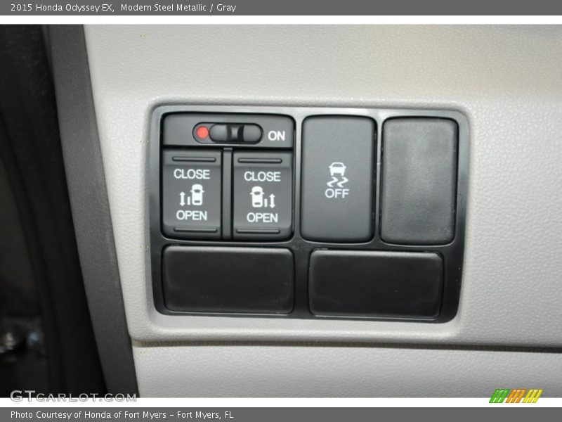 Modern Steel Metallic / Gray 2015 Honda Odyssey EX
