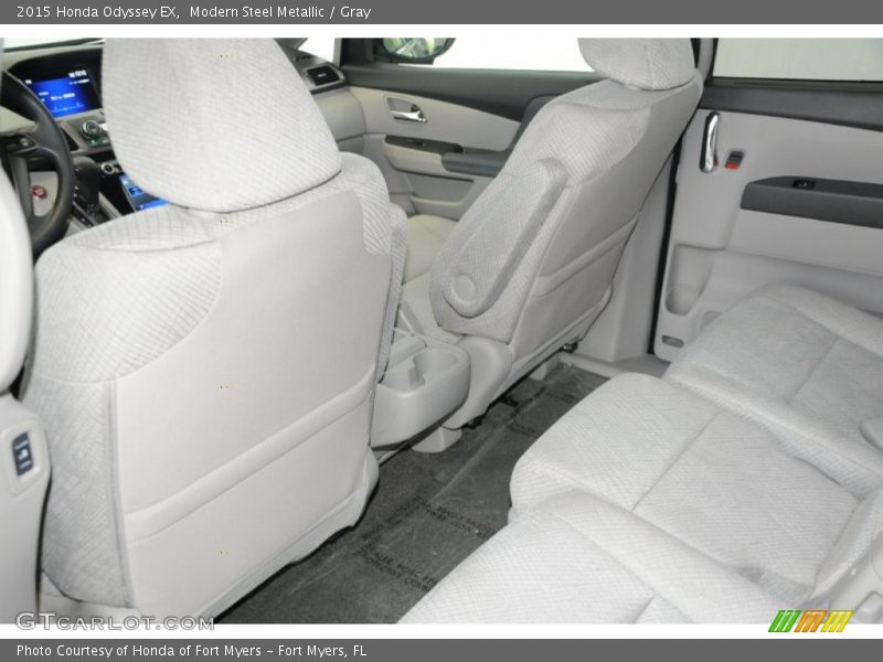 Modern Steel Metallic / Gray 2015 Honda Odyssey EX