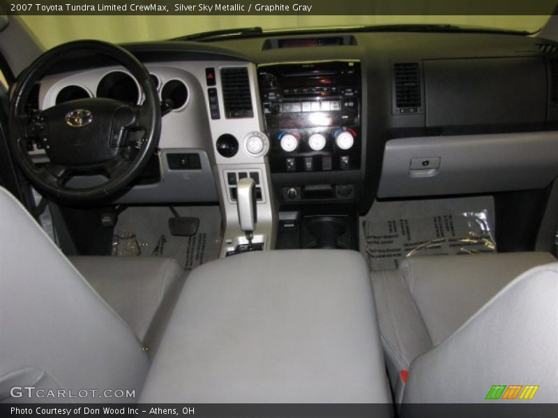 Silver Sky Metallic / Graphite Gray 2007 Toyota Tundra Limited CrewMax