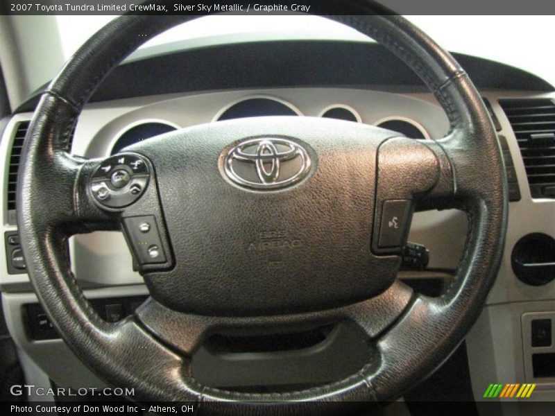 Silver Sky Metallic / Graphite Gray 2007 Toyota Tundra Limited CrewMax