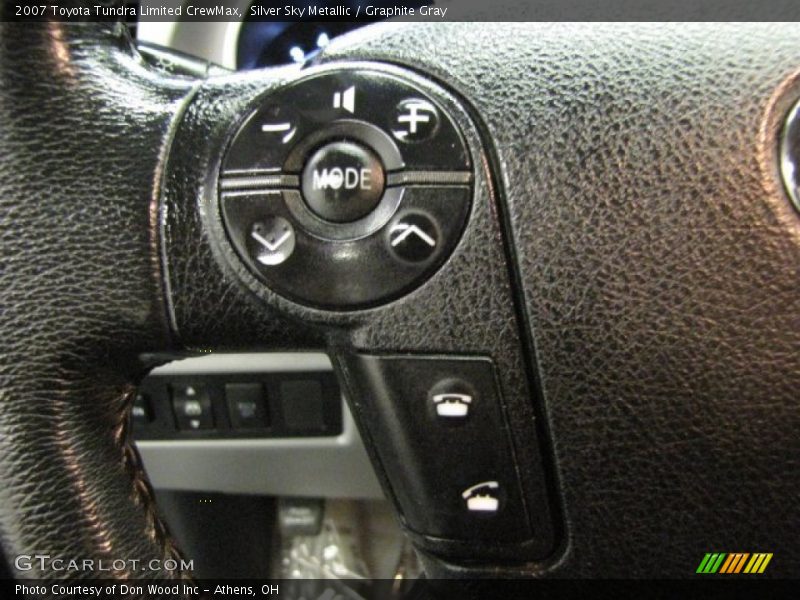 Silver Sky Metallic / Graphite Gray 2007 Toyota Tundra Limited CrewMax