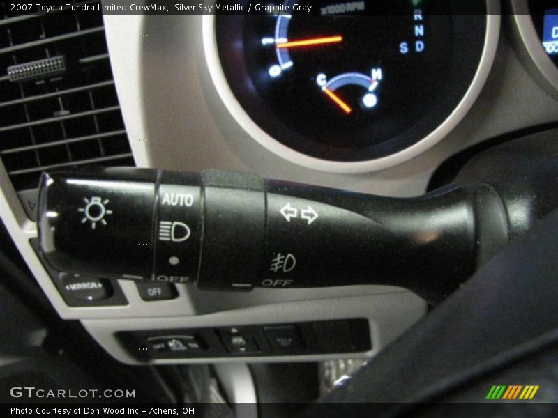 Silver Sky Metallic / Graphite Gray 2007 Toyota Tundra Limited CrewMax