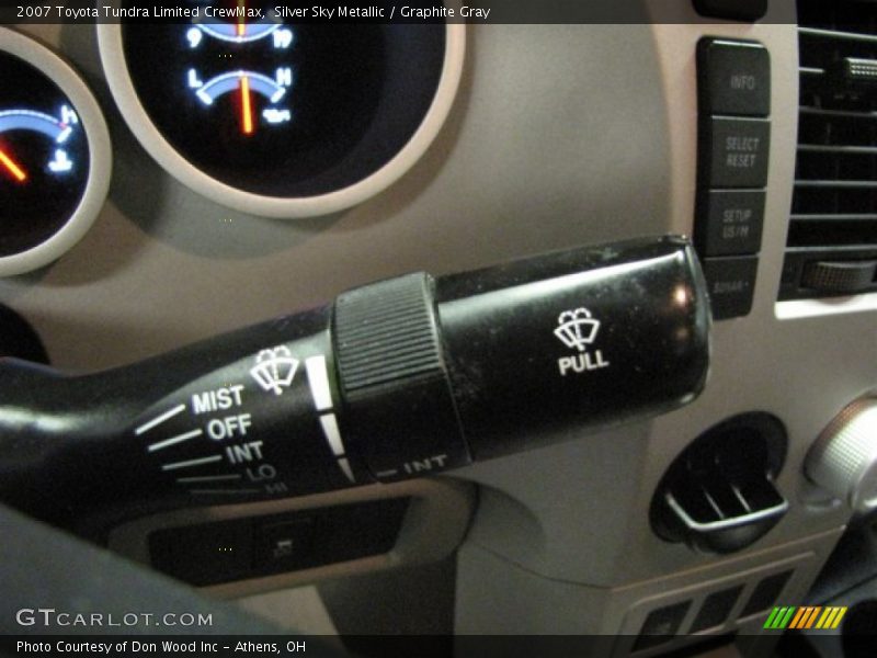 Silver Sky Metallic / Graphite Gray 2007 Toyota Tundra Limited CrewMax