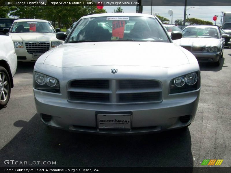 Bright Silver Metallic / Dark Slate Gray/Light Slate Gray 2006 Dodge Charger SE