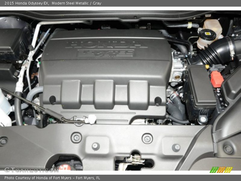 Modern Steel Metallic / Gray 2015 Honda Odyssey EX