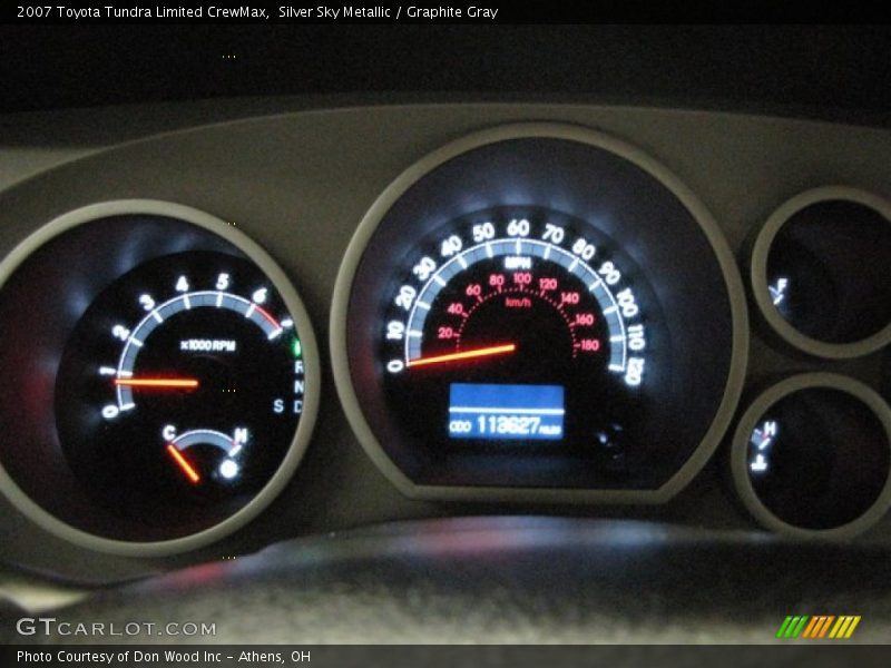Silver Sky Metallic / Graphite Gray 2007 Toyota Tundra Limited CrewMax