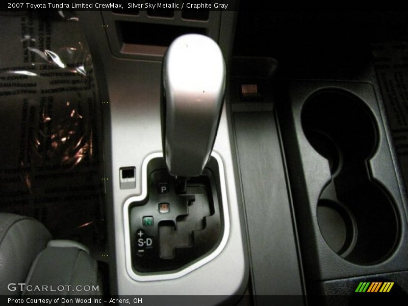 Silver Sky Metallic / Graphite Gray 2007 Toyota Tundra Limited CrewMax