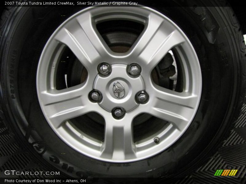 Silver Sky Metallic / Graphite Gray 2007 Toyota Tundra Limited CrewMax