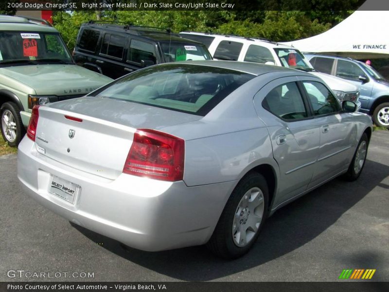 Bright Silver Metallic / Dark Slate Gray/Light Slate Gray 2006 Dodge Charger SE