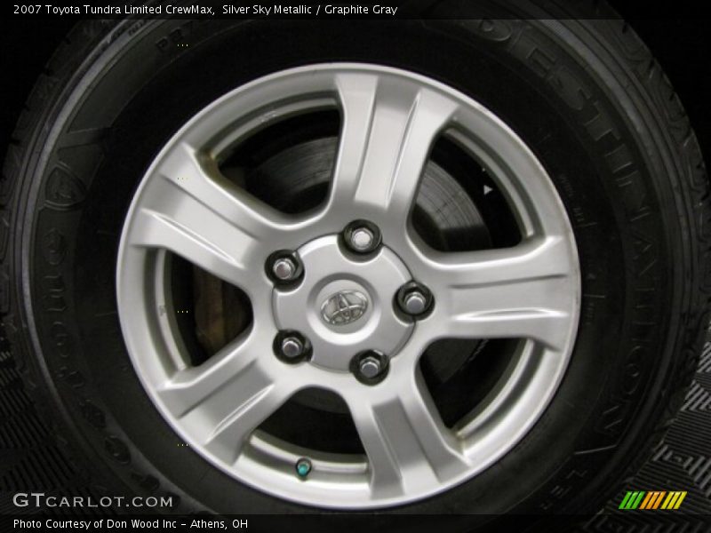Silver Sky Metallic / Graphite Gray 2007 Toyota Tundra Limited CrewMax