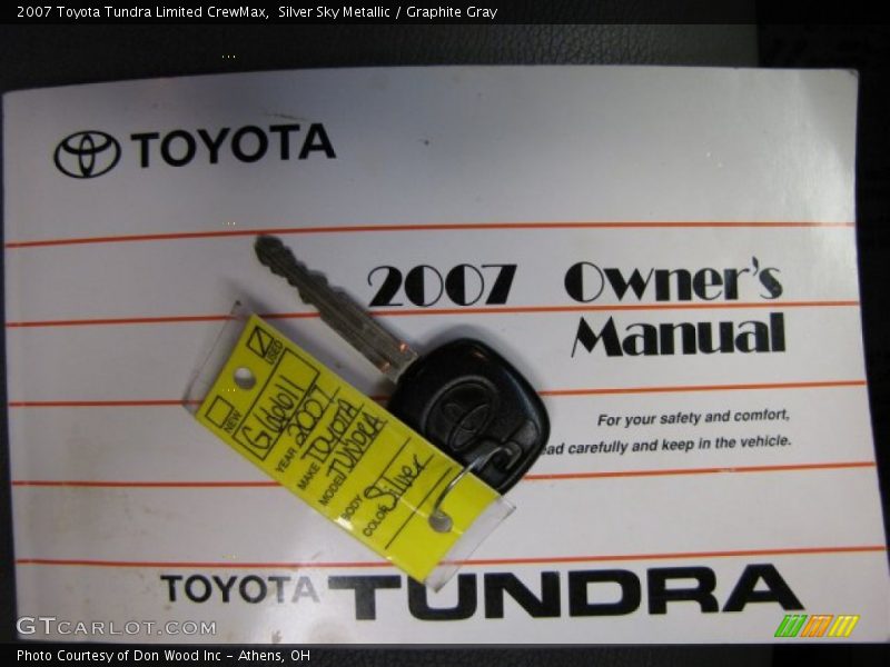 Silver Sky Metallic / Graphite Gray 2007 Toyota Tundra Limited CrewMax