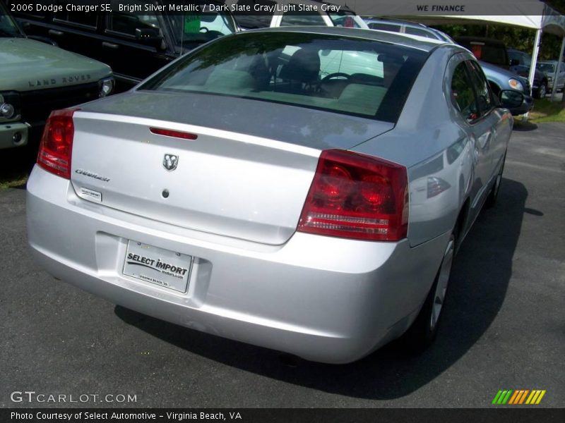 Bright Silver Metallic / Dark Slate Gray/Light Slate Gray 2006 Dodge Charger SE