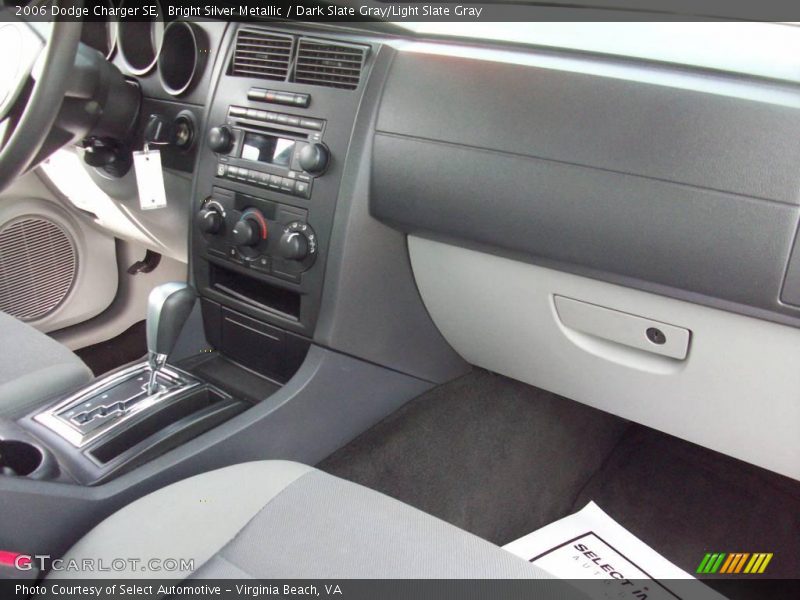 Bright Silver Metallic / Dark Slate Gray/Light Slate Gray 2006 Dodge Charger SE