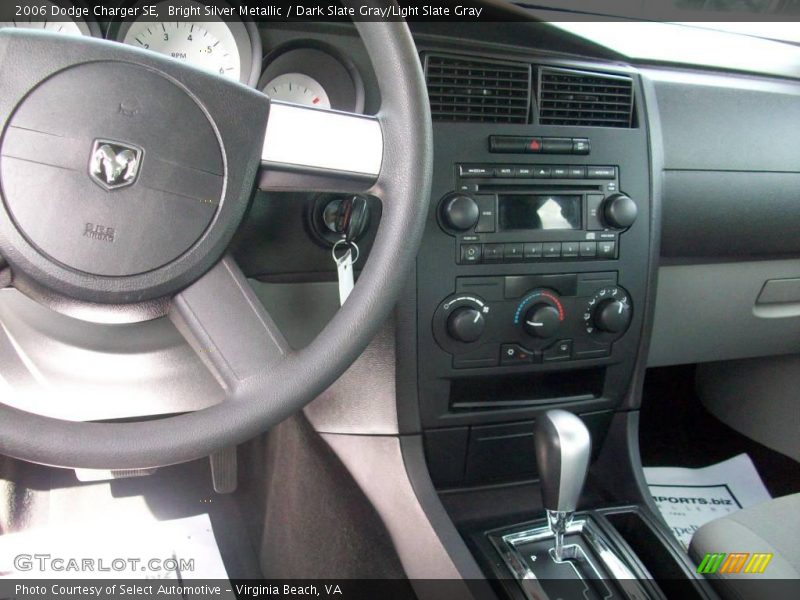 Bright Silver Metallic / Dark Slate Gray/Light Slate Gray 2006 Dodge Charger SE
