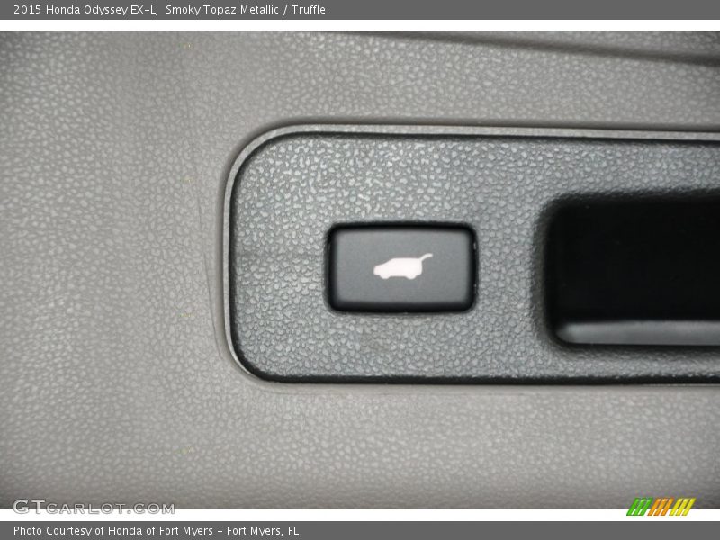 Smoky Topaz Metallic / Truffle 2015 Honda Odyssey EX-L