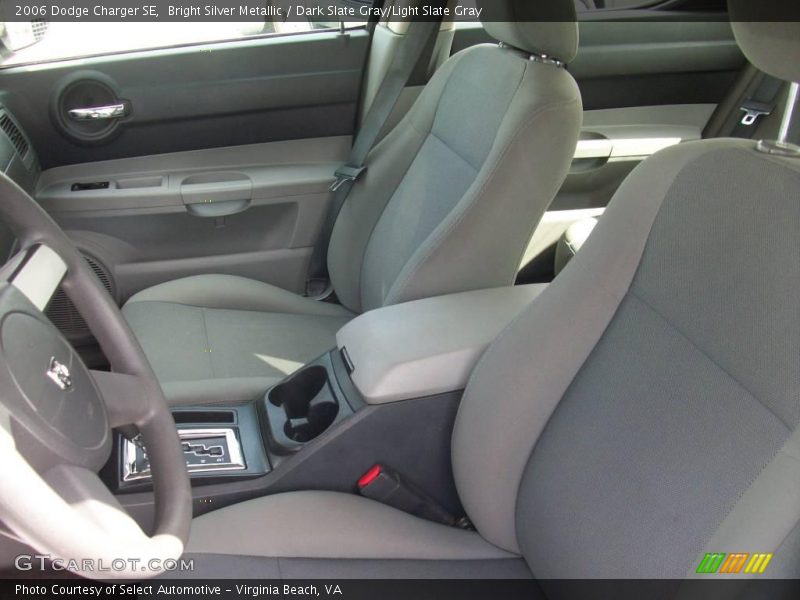 Bright Silver Metallic / Dark Slate Gray/Light Slate Gray 2006 Dodge Charger SE