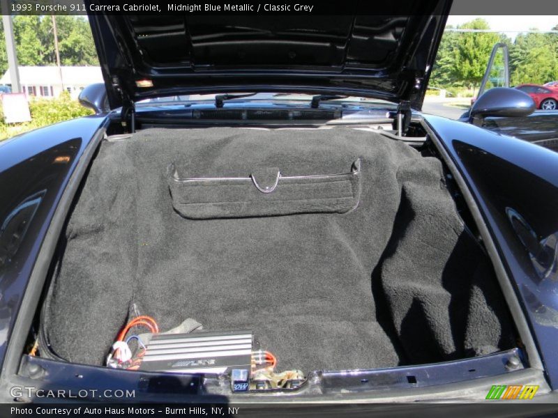  1993 911 Carrera Cabriolet Trunk