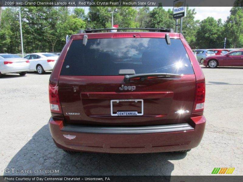 Red Rock Crystal Pearl / Medium Slate Gray 2006 Jeep Grand Cherokee Laredo 4x4