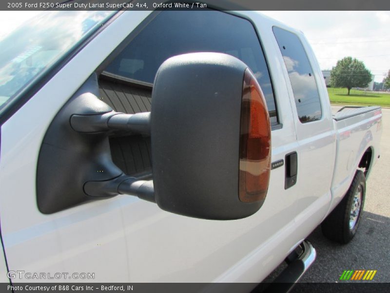 Oxford White / Tan 2005 Ford F250 Super Duty Lariat SuperCab 4x4