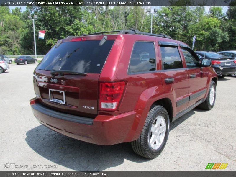 Red Rock Crystal Pearl / Medium Slate Gray 2006 Jeep Grand Cherokee Laredo 4x4