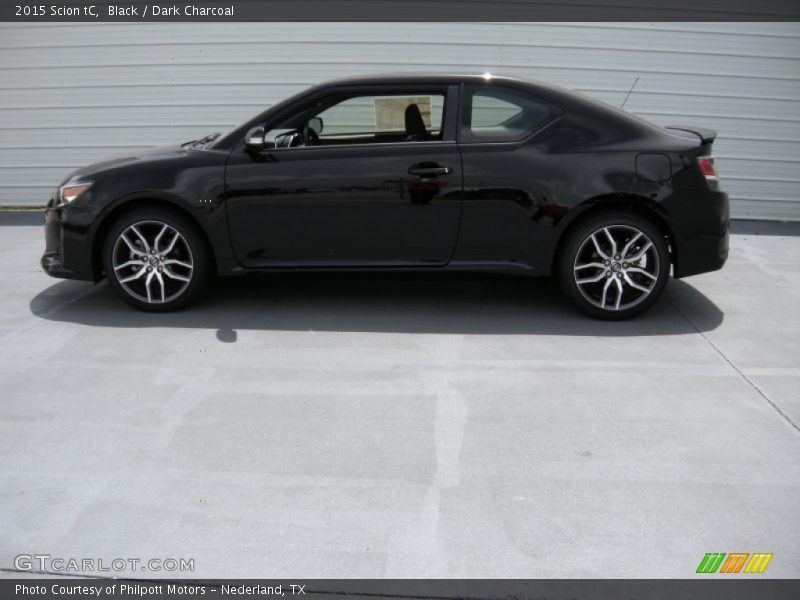 Black / Dark Charcoal 2015 Scion tC