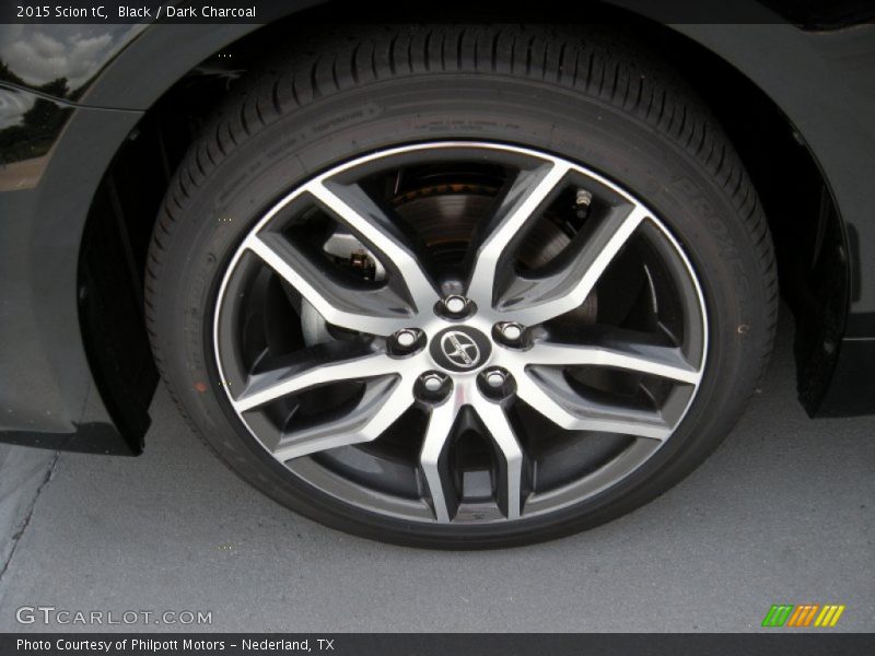 Black / Dark Charcoal 2015 Scion tC