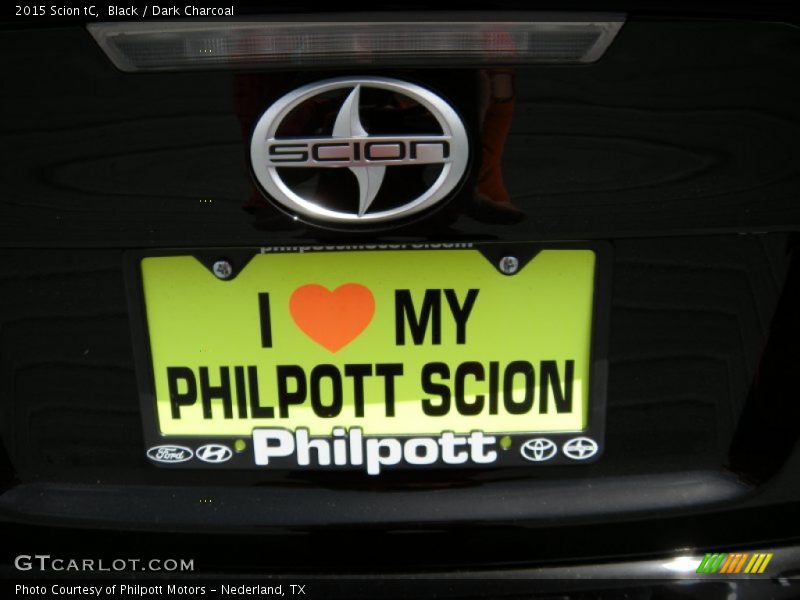 Black / Dark Charcoal 2015 Scion tC