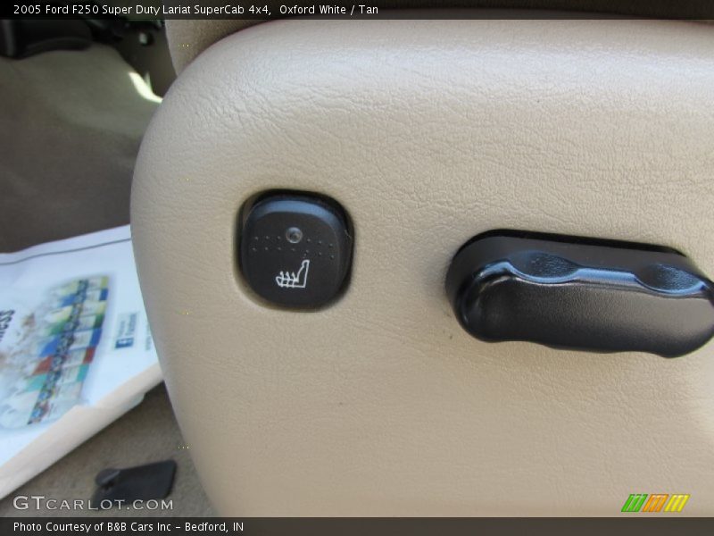 Oxford White / Tan 2005 Ford F250 Super Duty Lariat SuperCab 4x4