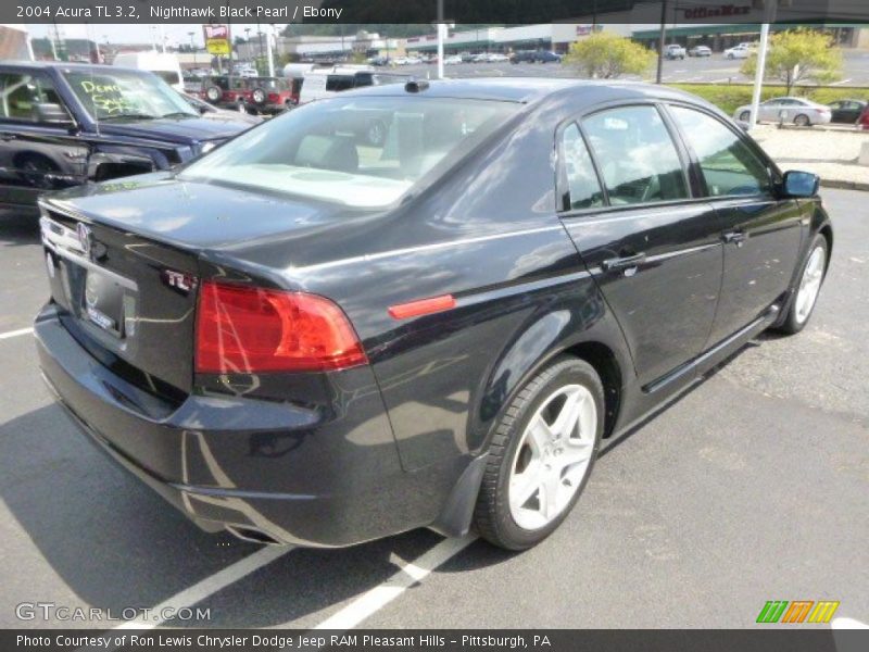 Nighthawk Black Pearl / Ebony 2004 Acura TL 3.2