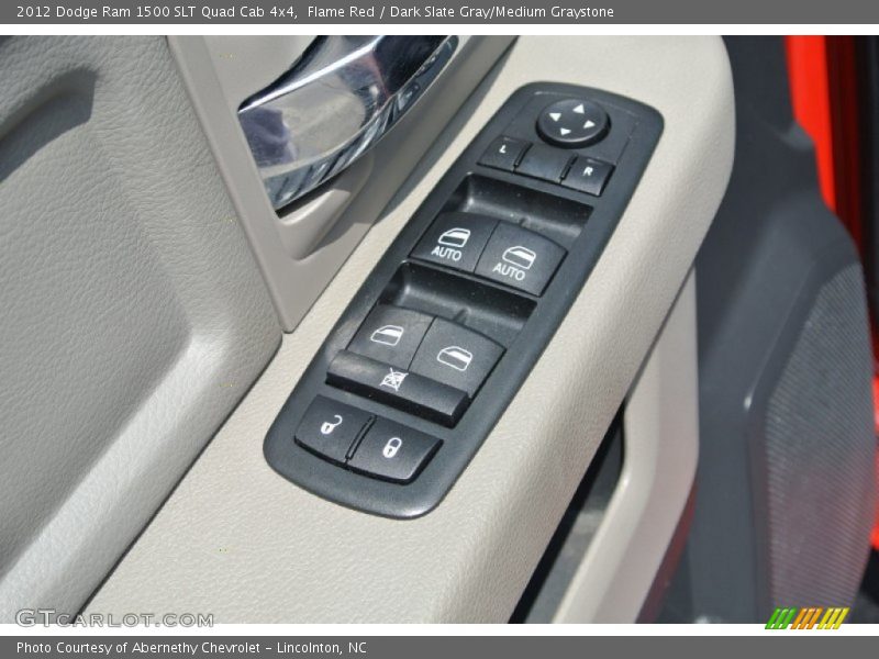Flame Red / Dark Slate Gray/Medium Graystone 2012 Dodge Ram 1500 SLT Quad Cab 4x4
