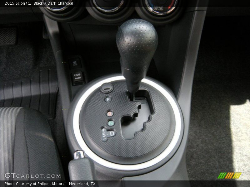 Black / Dark Charcoal 2015 Scion tC