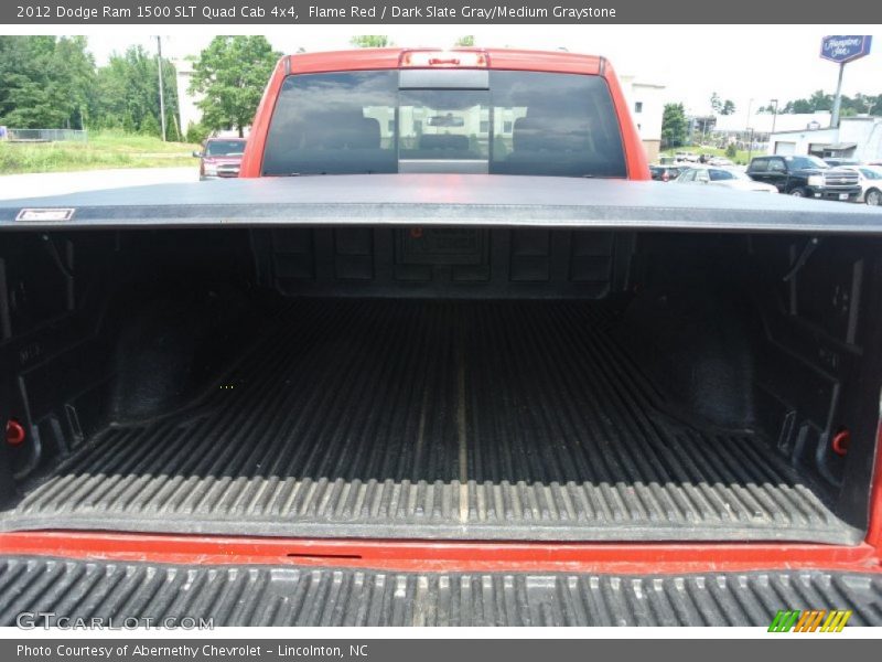 Flame Red / Dark Slate Gray/Medium Graystone 2012 Dodge Ram 1500 SLT Quad Cab 4x4