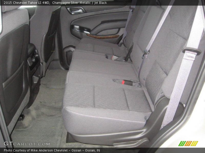Champagne Silver Metallic / Jet Black 2015 Chevrolet Tahoe LS 4WD