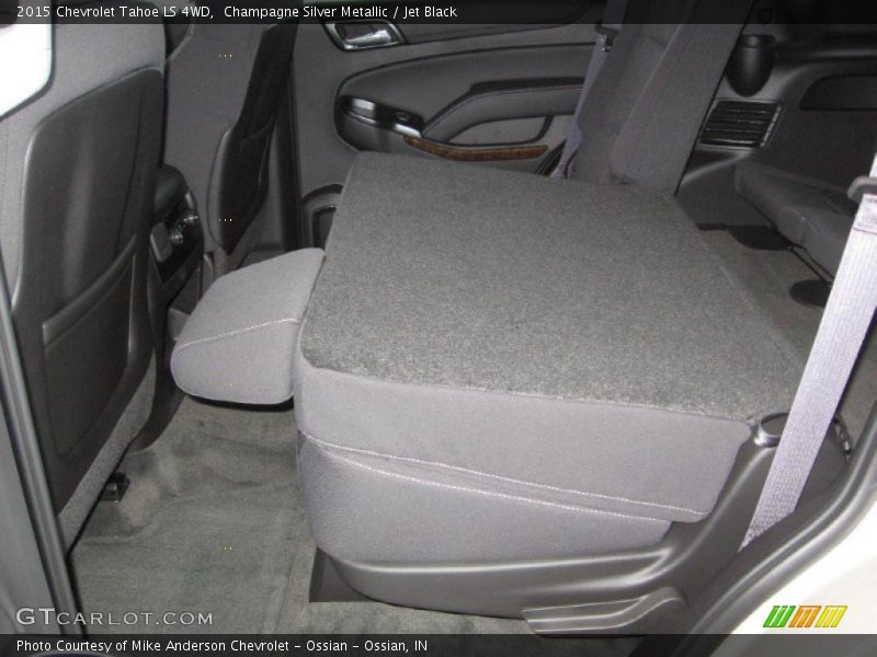 Champagne Silver Metallic / Jet Black 2015 Chevrolet Tahoe LS 4WD