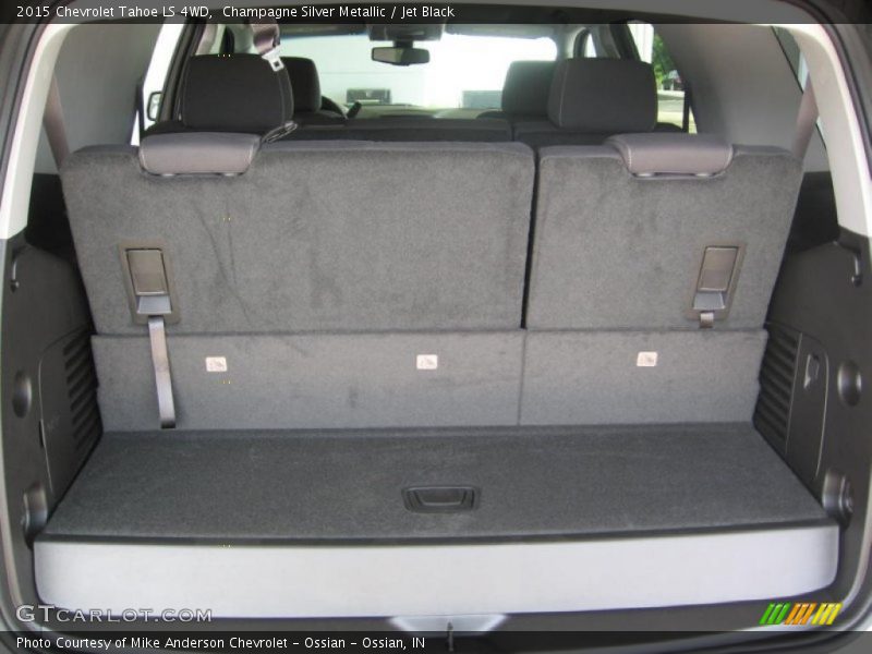 Champagne Silver Metallic / Jet Black 2015 Chevrolet Tahoe LS 4WD