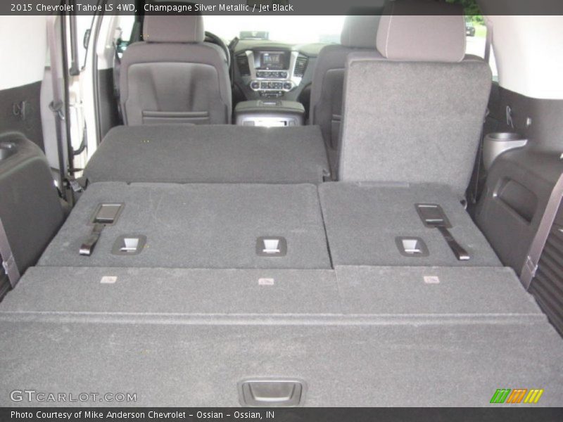 Champagne Silver Metallic / Jet Black 2015 Chevrolet Tahoe LS 4WD