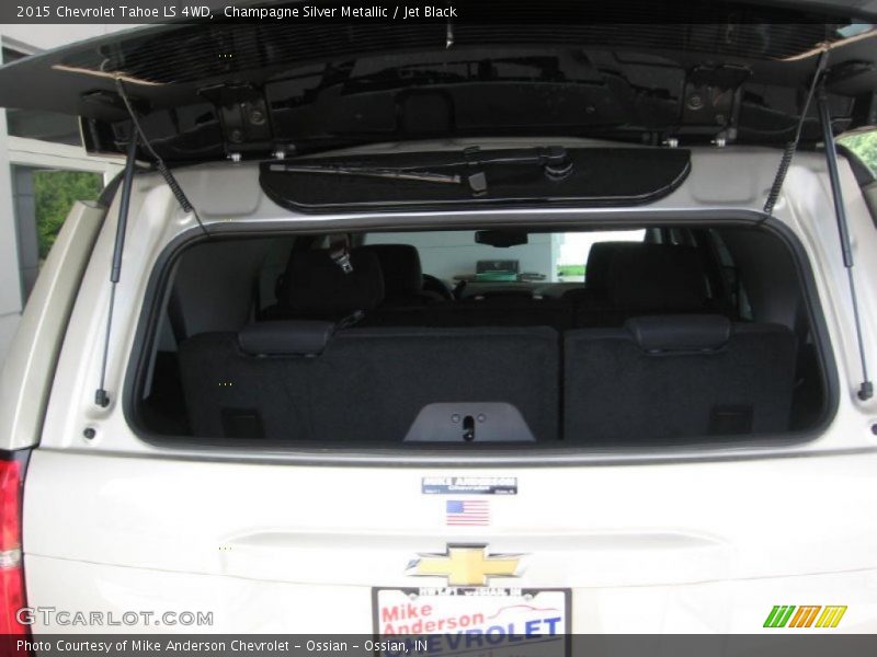 Champagne Silver Metallic / Jet Black 2015 Chevrolet Tahoe LS 4WD