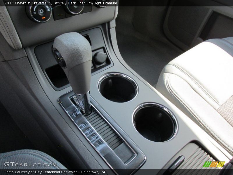 White / Dark Titanium/Light Titanium 2015 Chevrolet Traverse LS