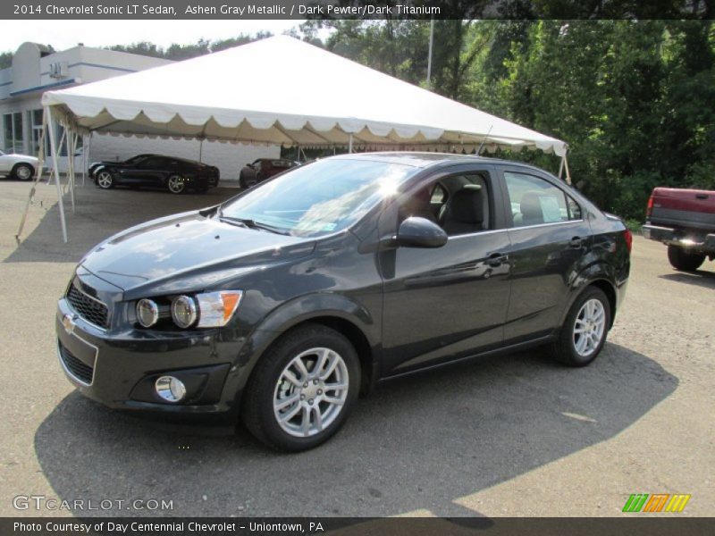 Ashen Gray Metallic / Dark Pewter/Dark Titanium 2014 Chevrolet Sonic LT Sedan