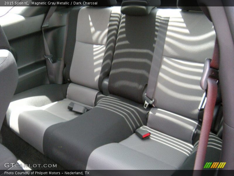 Rear Seat of 2015 tC 