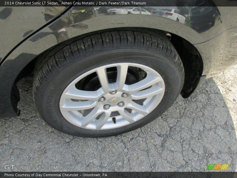 Ashen Gray Metallic / Dark Pewter/Dark Titanium 2014 Chevrolet Sonic LT Sedan
