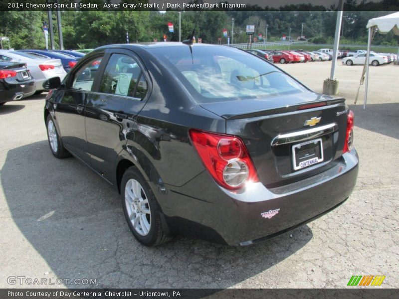 Ashen Gray Metallic / Dark Pewter/Dark Titanium 2014 Chevrolet Sonic LT Sedan