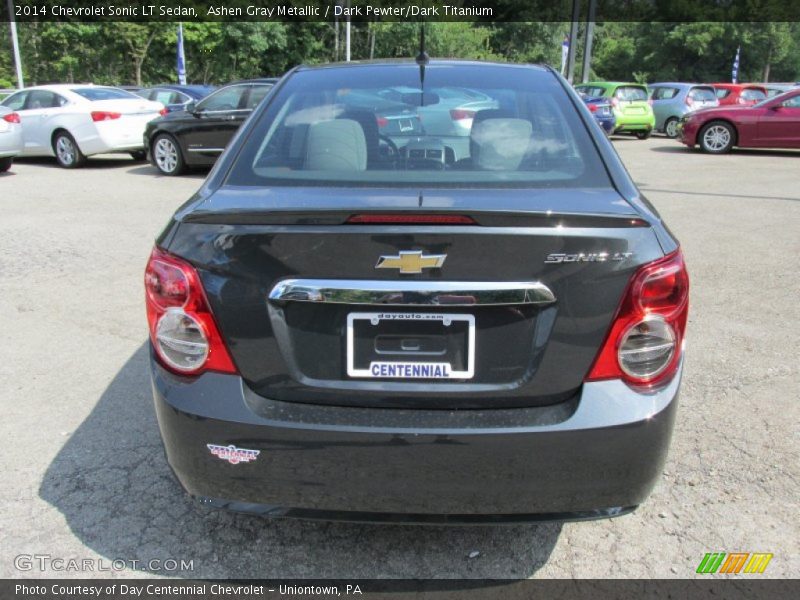 Ashen Gray Metallic / Dark Pewter/Dark Titanium 2014 Chevrolet Sonic LT Sedan