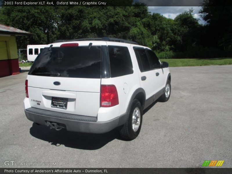 Oxford White / Graphite Grey 2003 Ford Explorer XLT 4x4