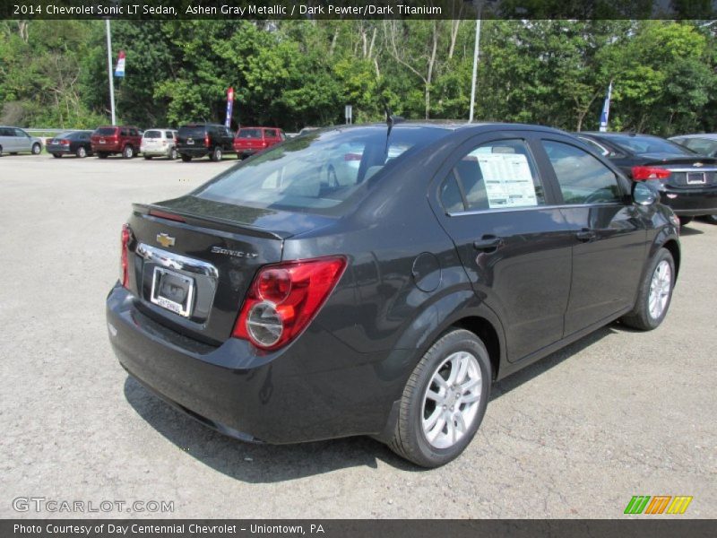 Ashen Gray Metallic / Dark Pewter/Dark Titanium 2014 Chevrolet Sonic LT Sedan