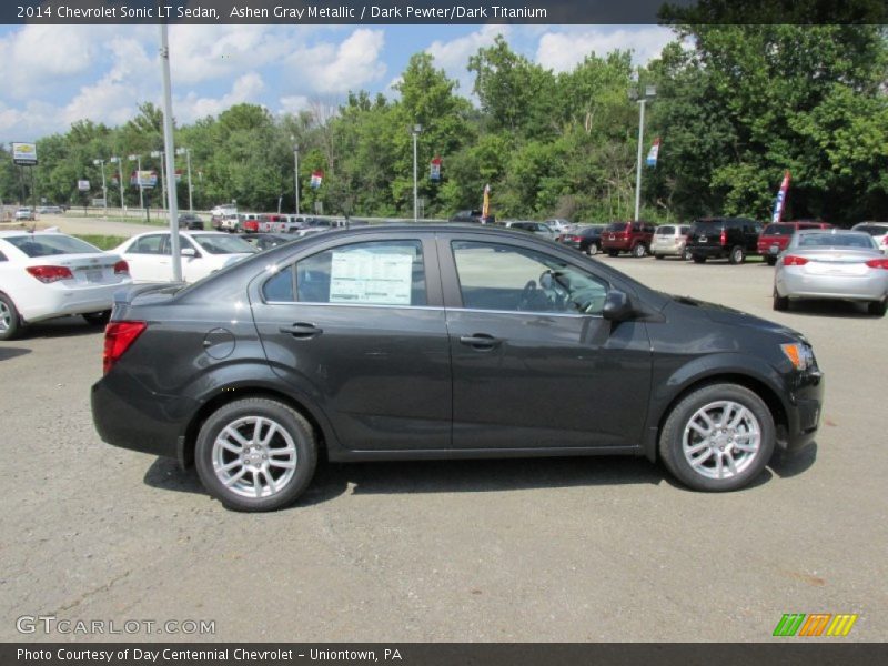 Ashen Gray Metallic / Dark Pewter/Dark Titanium 2014 Chevrolet Sonic LT Sedan