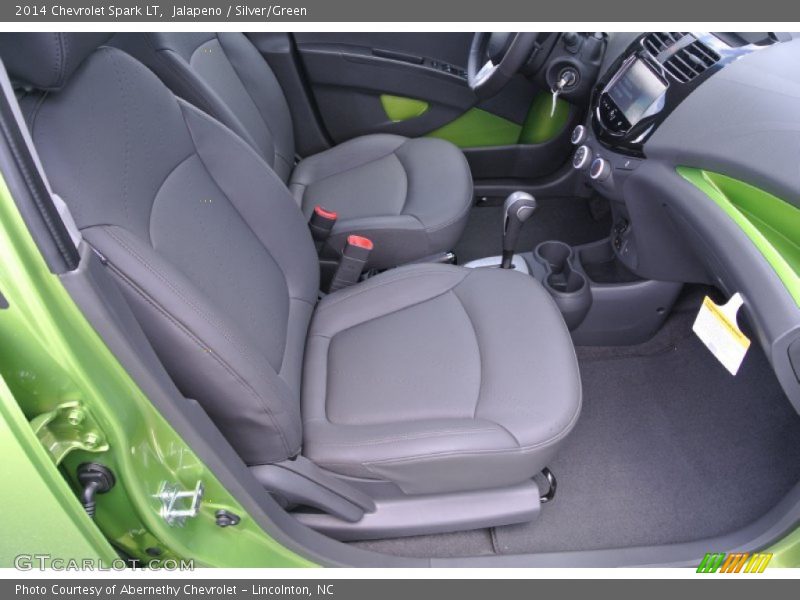 Jalapeno / Silver/Green 2014 Chevrolet Spark LT